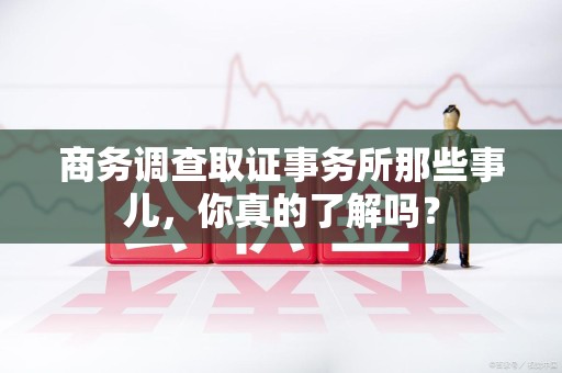 庐山商务调查取证事务所那些事儿，你真的了解吗？