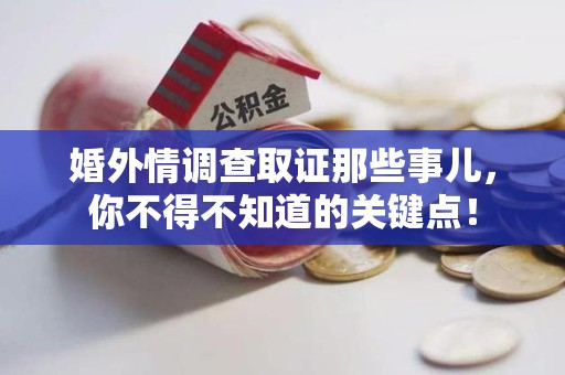 庐山婚外情调查取证那些事儿，你不得不知道的关键点！