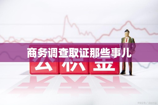 庐山商务调查取证那些事儿