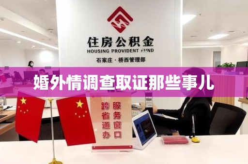 庐山婚外情调查取证那些事儿