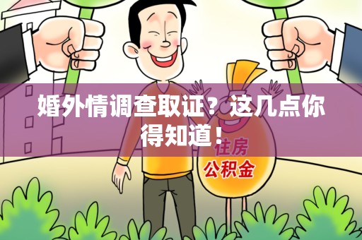 庐山婚外情调查取证？这几点你得知道！