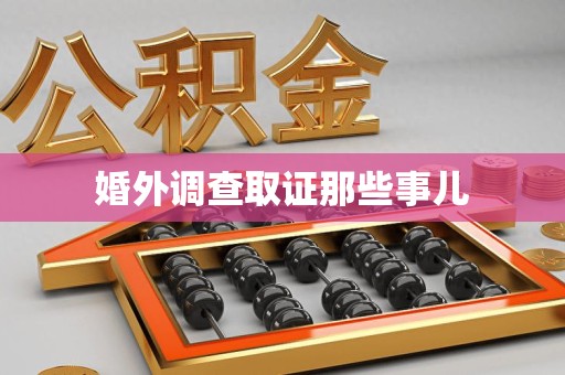 庐山婚外调查取证那些事儿