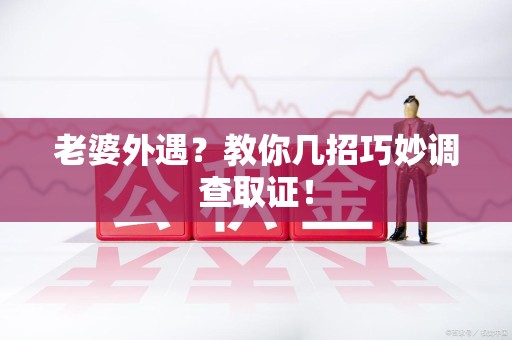 庐山老婆外遇？教你几招巧妙调查取证！