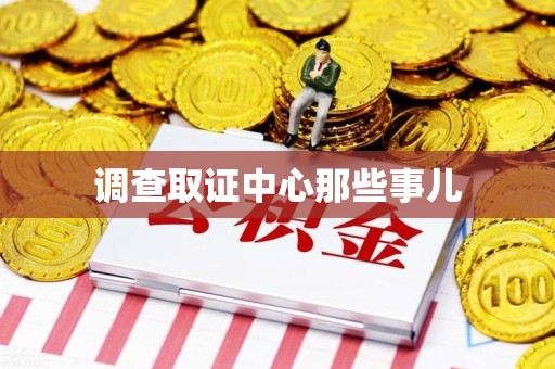 庐山调查取证中心那些事儿
