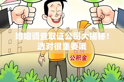 庐山婚姻调查取证公司大揭秘！选对很重要哦